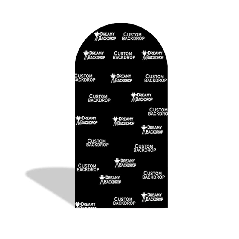 Custom Any Theme Photos Backdrop Cover Arch Background Double Side Elastic Covers