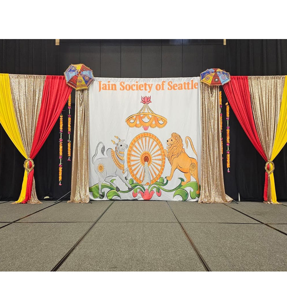Custom Any Theme Photo Backdrops Rectangle Microfiber Cloth Banner