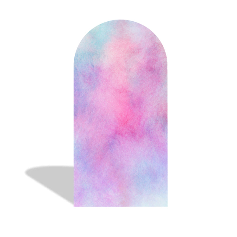Funda elástica de doble cara con diseño de arco de la Casa de Muñecas de Gabby, personalizada, para fondo de fotografía, para niñas