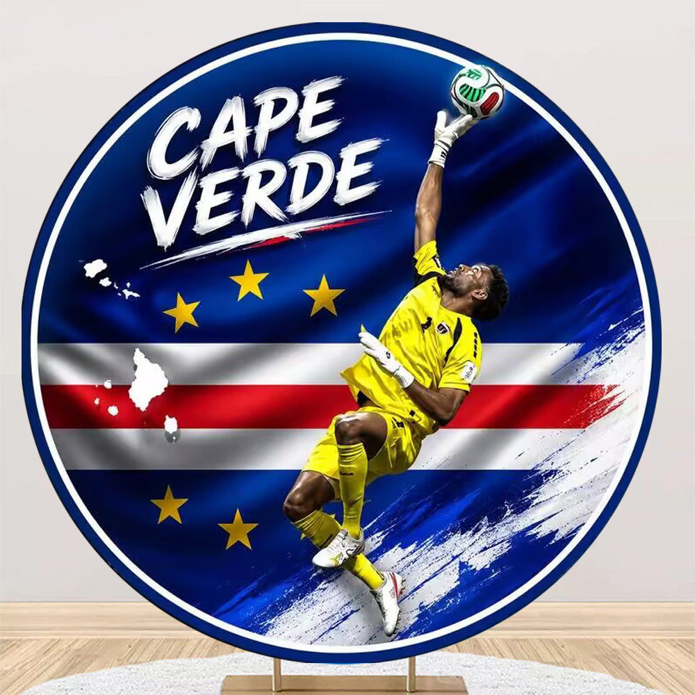 Custom Vozinha Round Backdrop FIFA World Cup Cover