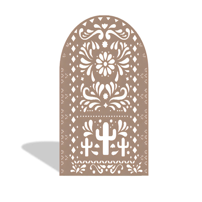Cubierta de fondo de foto de melón de dibujos animados de tamaño personalizado fondo de arco temático cubiertas elásticas de doble cara