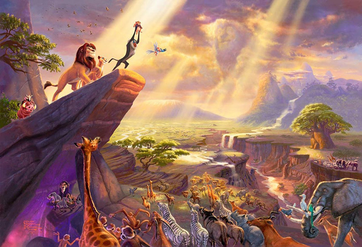 Custom The Lion King Simba Photo Backdrop Banner