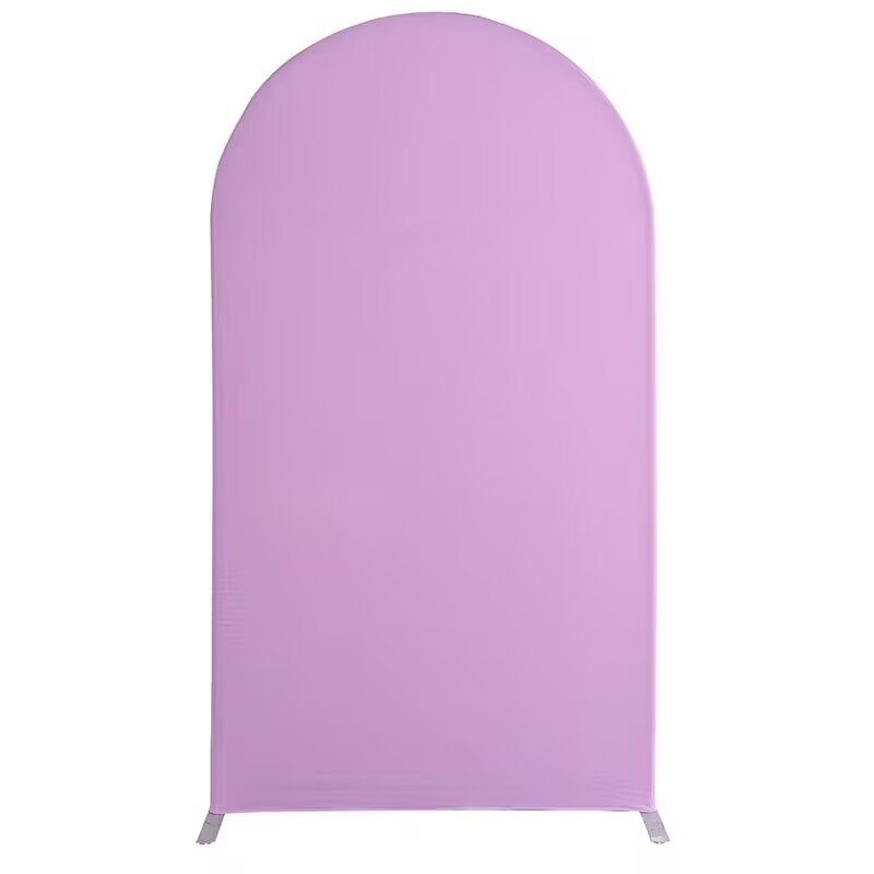 Custom solid Arch Backdrop Cover Spandex Double Sides Elastic Covers
