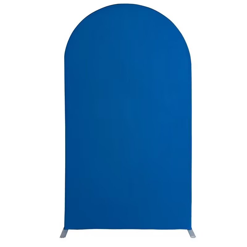 Custom solid Arch Backdrop Cover Spandex Double Sides Elastic Covers