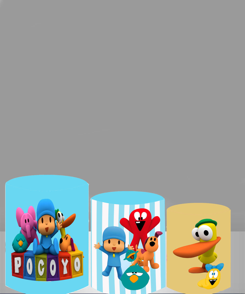 pocoyo Cylinder Plinth Covers