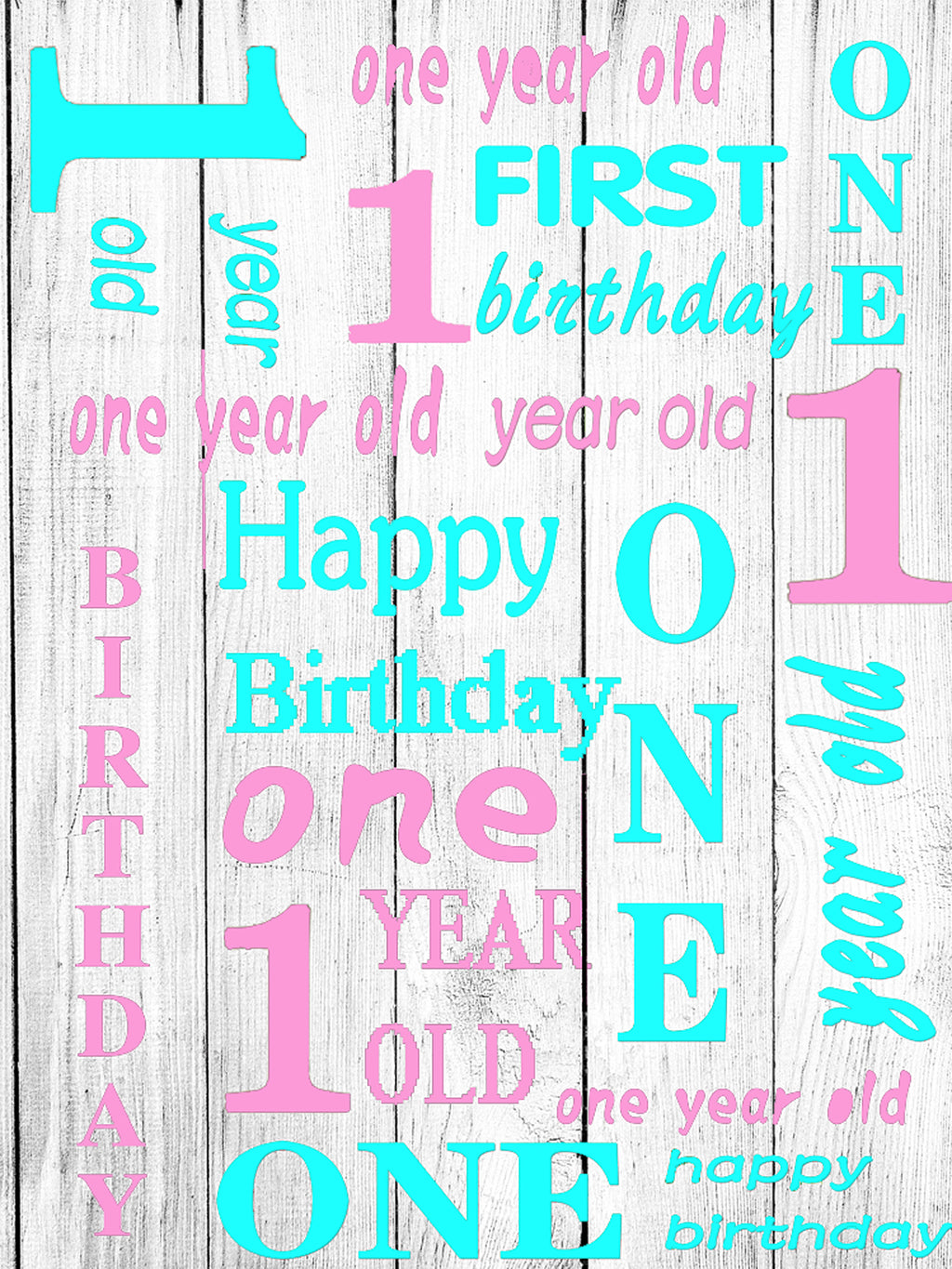 Telón de fondo de primer cumpleaños para niña de primer cumpleaños de  primer cumpleaños, decoración de tarta, telón de fondo para estudio  fotográfico