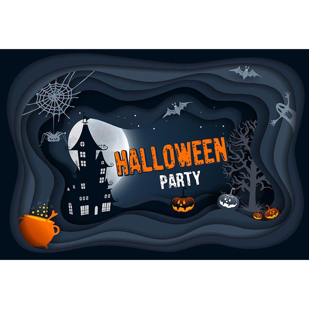 trick or treat backdrops halloween 10ft party photo booth backdrop black white streaks 7ft backdrop for picture Pumpkin Lantern photography background for child photo props