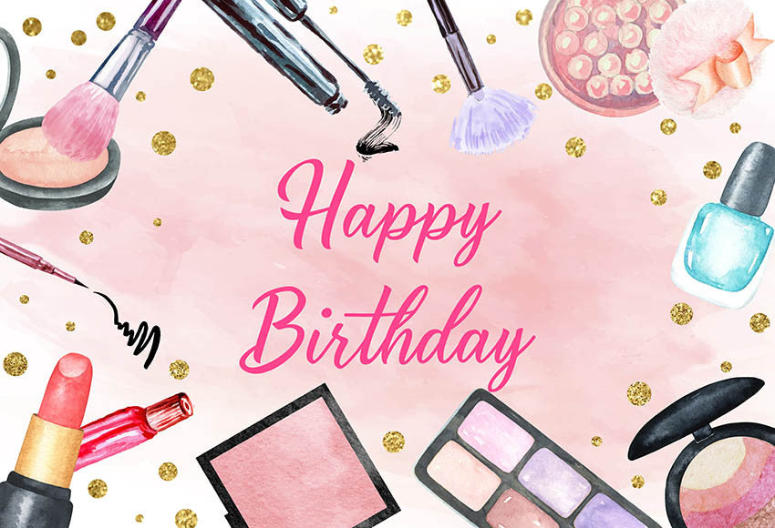 Fondo de fotografía niñas maquillaje Glamour Rosa Spa belleza reina cambio de imagen decoración de fiesta de cumpleaños fondo de estudio fotográfico