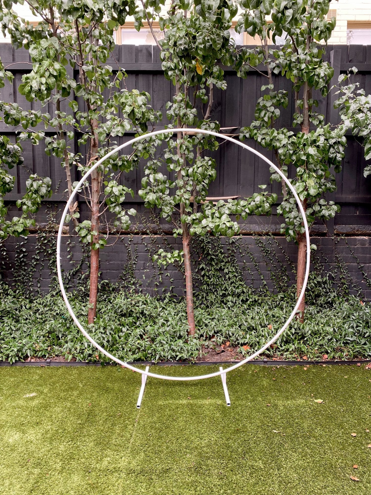Circle Metal Kids Birthday Garden Arch Circle Arch Frame Round Backdrop Stand