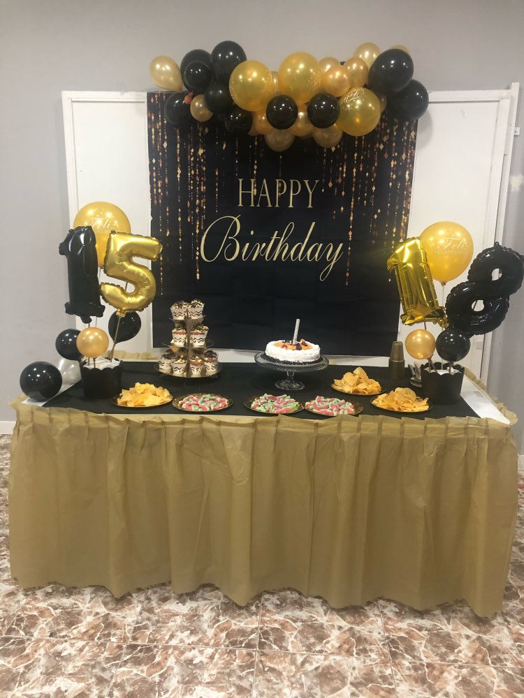 Customized Name Birthday Party Banner Photography Background