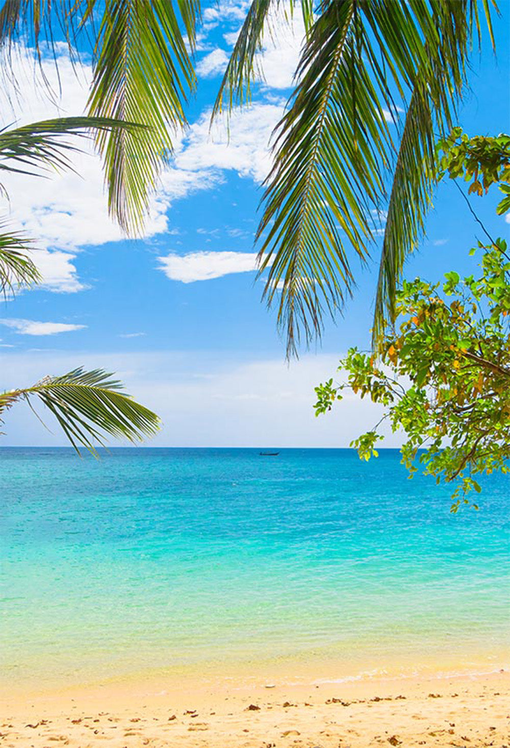 sea beach photo backdrop summer 8x12 tropical backdrop for picture ...