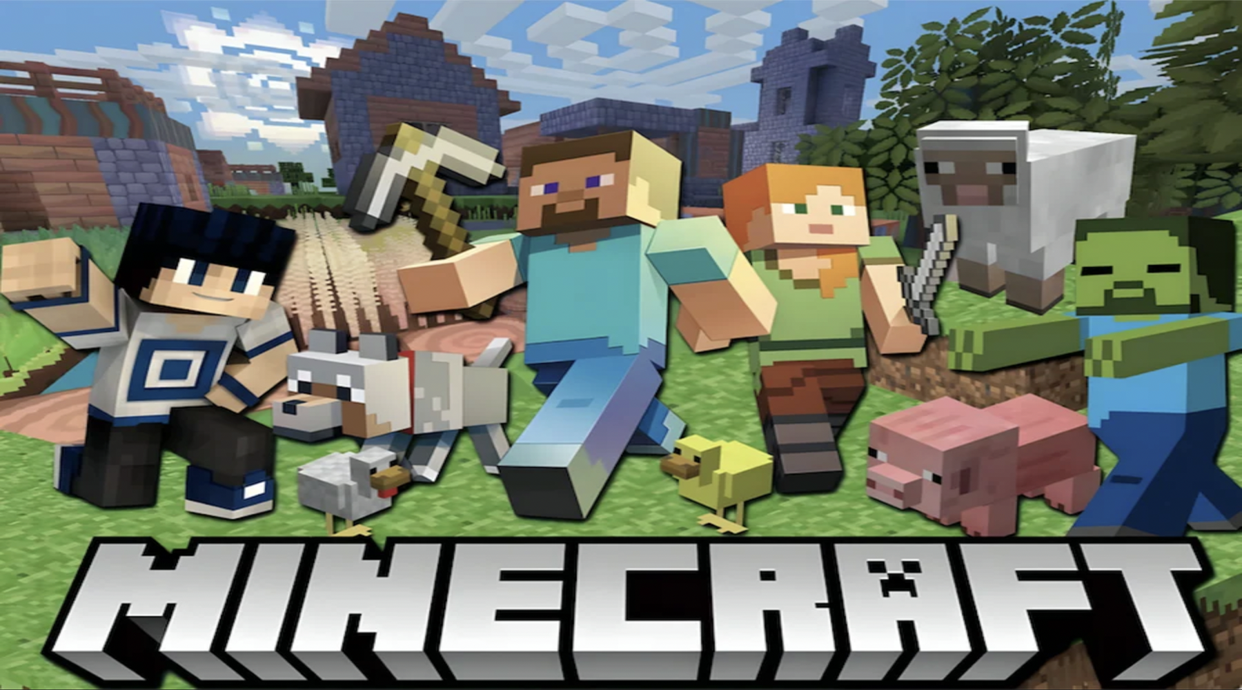 Set de decoración Minecraft: fondo circular y fundas para columnas con diseño de Creeper y TNT. Decoración temática de videojuego pixelado para cumpleaños infantiles, ideal para sesiones de fotos y cake smash.