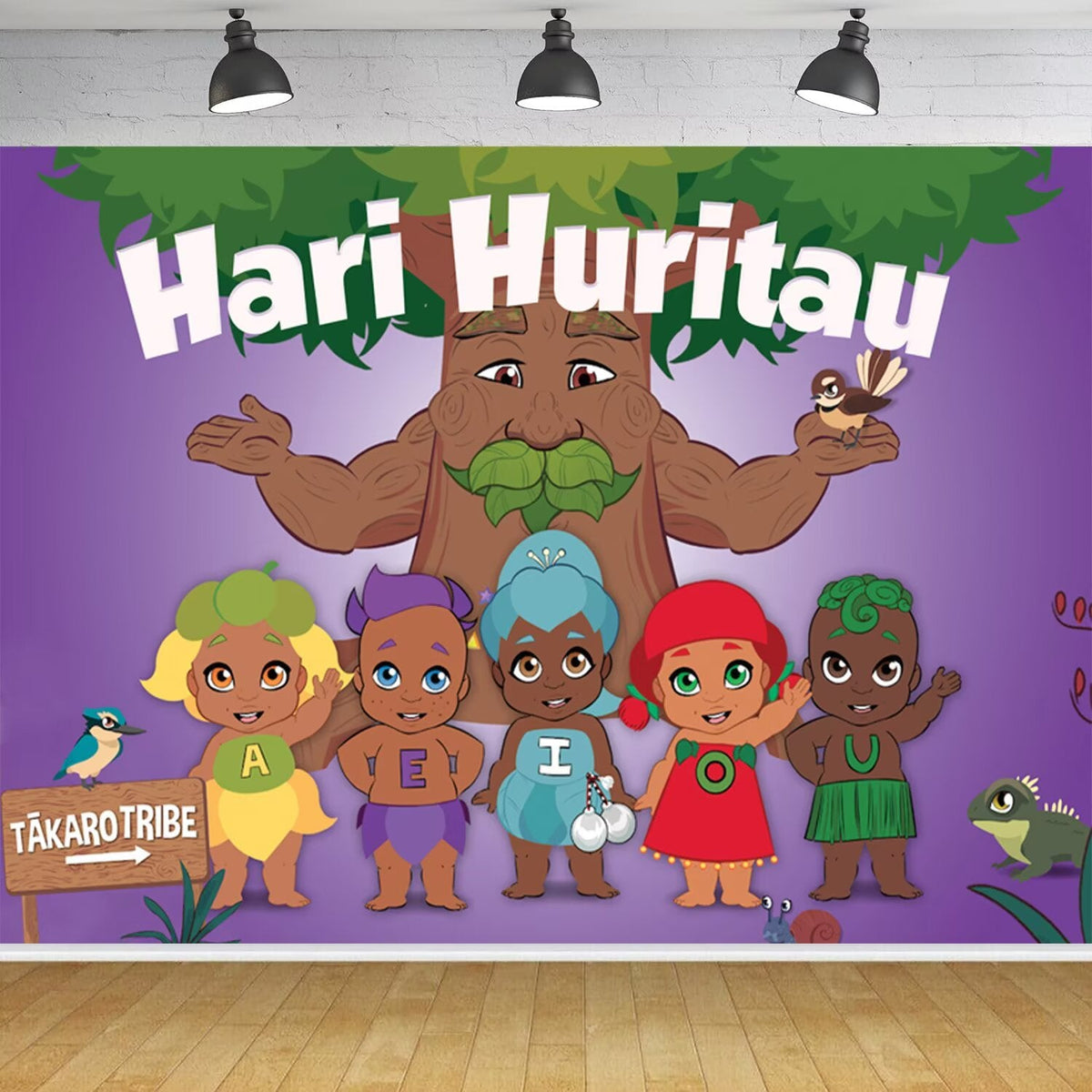 Custom Hari Huritau Photo Backdrop Banner