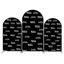 Custom Size Photos Birthday Backdrop Cover Theme Arch Background Double Side Elastic Covers