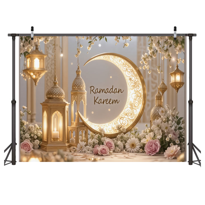Customize Cartoon Photo Backdrop Ramadan Birthday Party Photography Backgrounds Banners