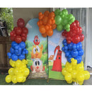 Custom Size Photos Birthday Backdrop Cover Theme Arch Background Double Side Elastic Covers