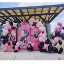 Custom Size Photos Birthday Backdrop Cover Theme Arch Background Double Side Elastic Covers