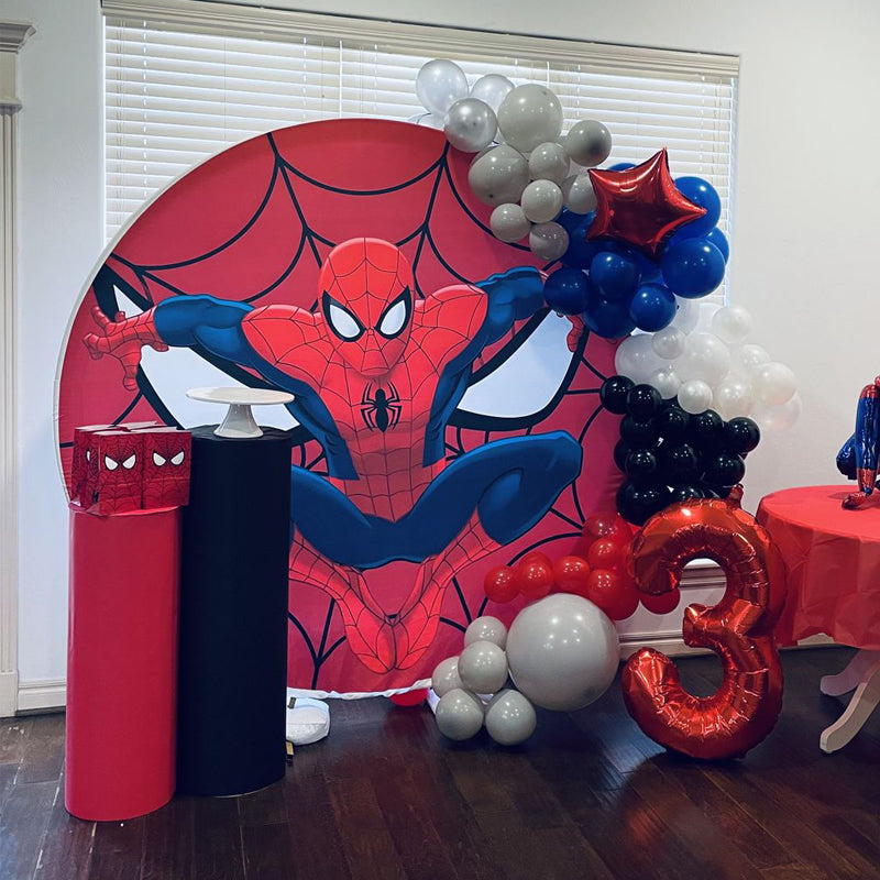 Custom Spiderman Photo Backdrop Covers