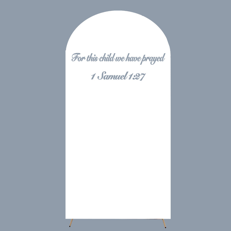 Customize Photo Background Arch Chiara Theme Background Double Side Elastic Covers
