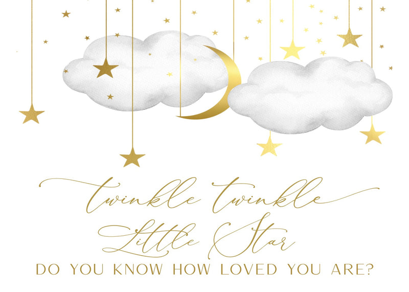 Custom Winkle Winkle Little Star Photo Backdrop Baby Birthday Party Photography Backdrop Banner