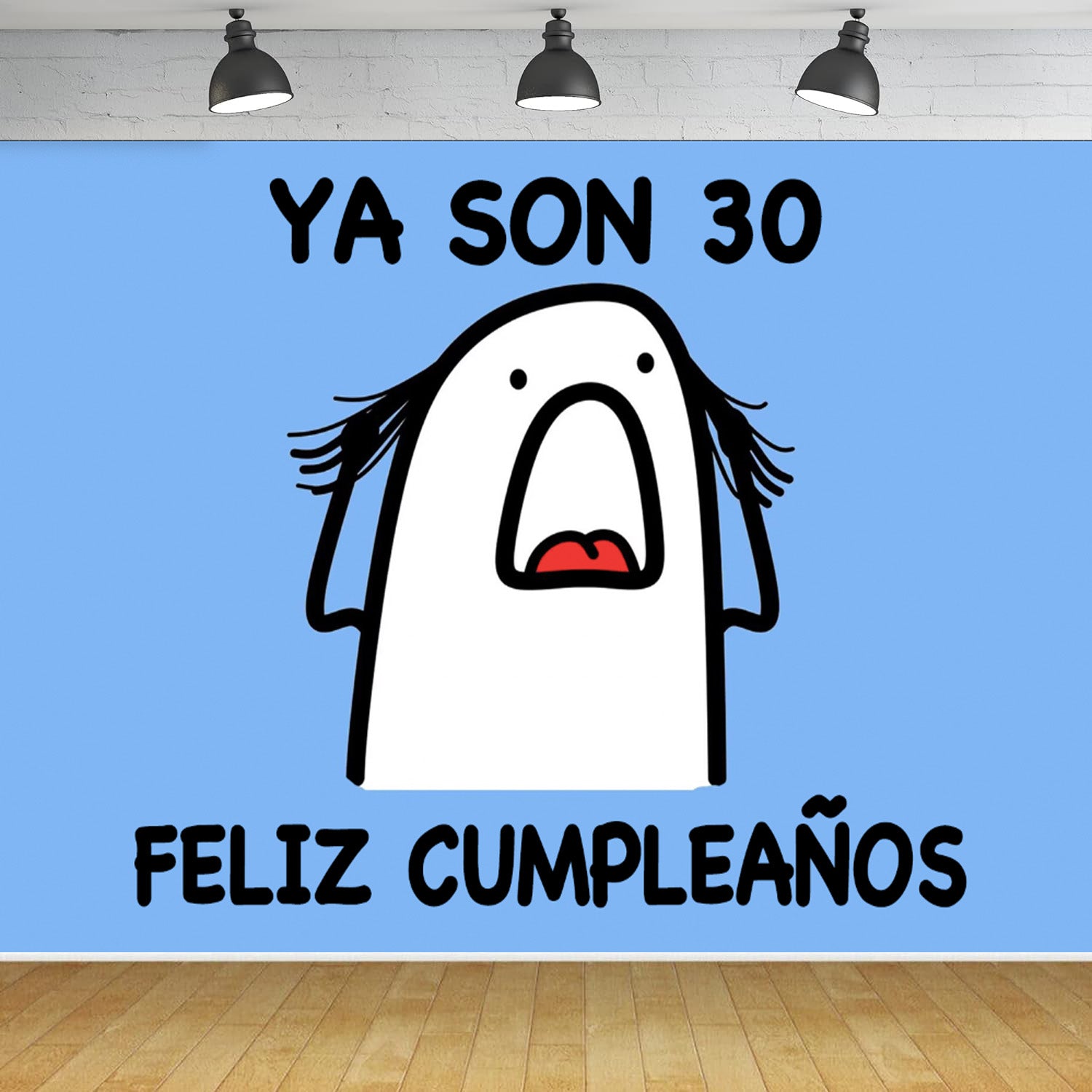 Custom Cartoon Background Ya Son Banner Party Feliz Cumpleaños Photography Backdrop
