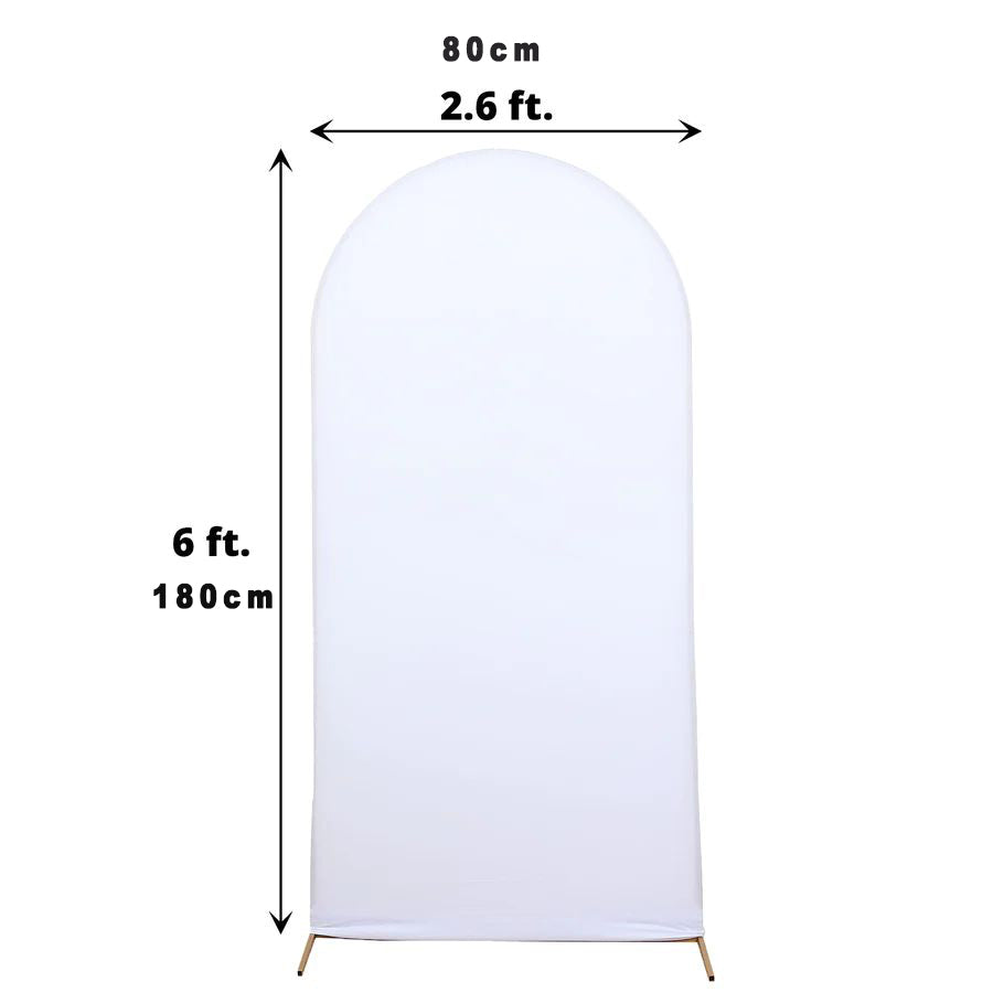 Custom Size Cartoon Arch Photo Background Cover Theme Arch Background Double Side Elastic Cover