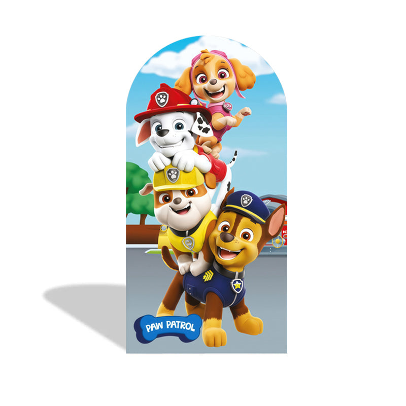 Fondo de foto de Pokémon de tamaño personalizado, cubierta de personaje de Pokémon, fondo de arco temático, cubiertas elásticas de doble cara 