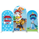 Customize Paw Patrol Photo Backdrop Cover Arch Double Side Elastic Covers