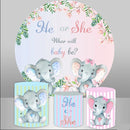 Gender Reveal Cute Elephan