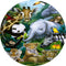 Customize Animals Photo Backdrop Cover Round Backdrop Birthday Party Circle Background Covers