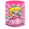 Customize Super Mary Peach Amiibo Princess Backdrop Cover Round Backdrop Girls Birthday Party Circle Background Covers