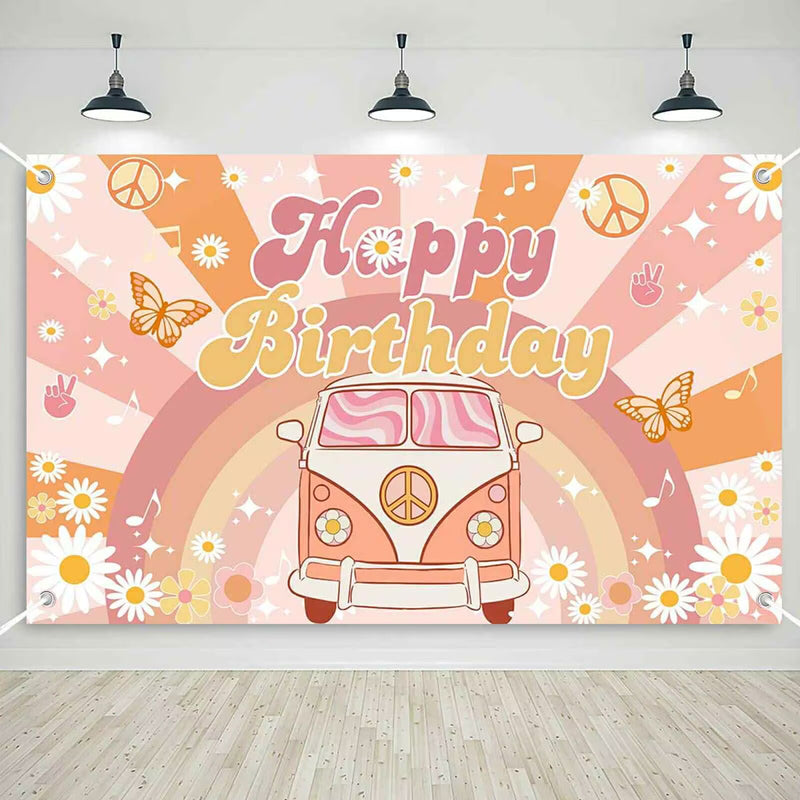 Customize Birthday Photo Backdrop Girls Party Photography Backgrounds Banners