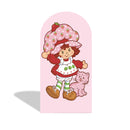 Customize Strawberry Theme Arch Photo Backdrop Double Side Elastic Covers for Girls