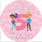 Customize Birthday Party Photo Backdrop Cover Round Backdrop Party Circle Background Covers