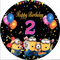 Customize Minions Round Photo Backdrop Child Birthday Circle Background Cover