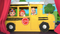 Customize Cocomelon Photo Backdrop Coco melon Family School Bus Background Party Photography Banners
