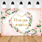 Custom Mother's Day Photo Backdrop Colorful Flower Mothers Party Photography Backgrounds Banner