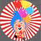 Customize Size Party Round Backdrop Cover Circle Background 3pcs Cylinder Plinth Covers