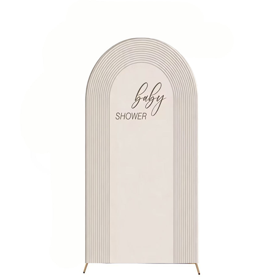 Custom Baby Shower Arch Double Side Elastic Cover