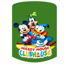 Customize Mouse Round Backdrop Boys Birthday Circle Background Clubhouse Cylinder Plinth Covers