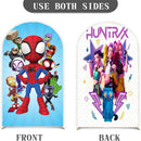 Customize Party Photo Background Cover Arch Chiara Theme Background Different Double Side Elastic Covers
