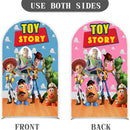 Customize Kids Party Photo Background Cover Arch Chiara Theme Background Different Double Side Elastic Covers