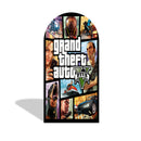 Custom Grand Theft Auto Photo Backdrop Cover Arch Double Side Elastic Cover