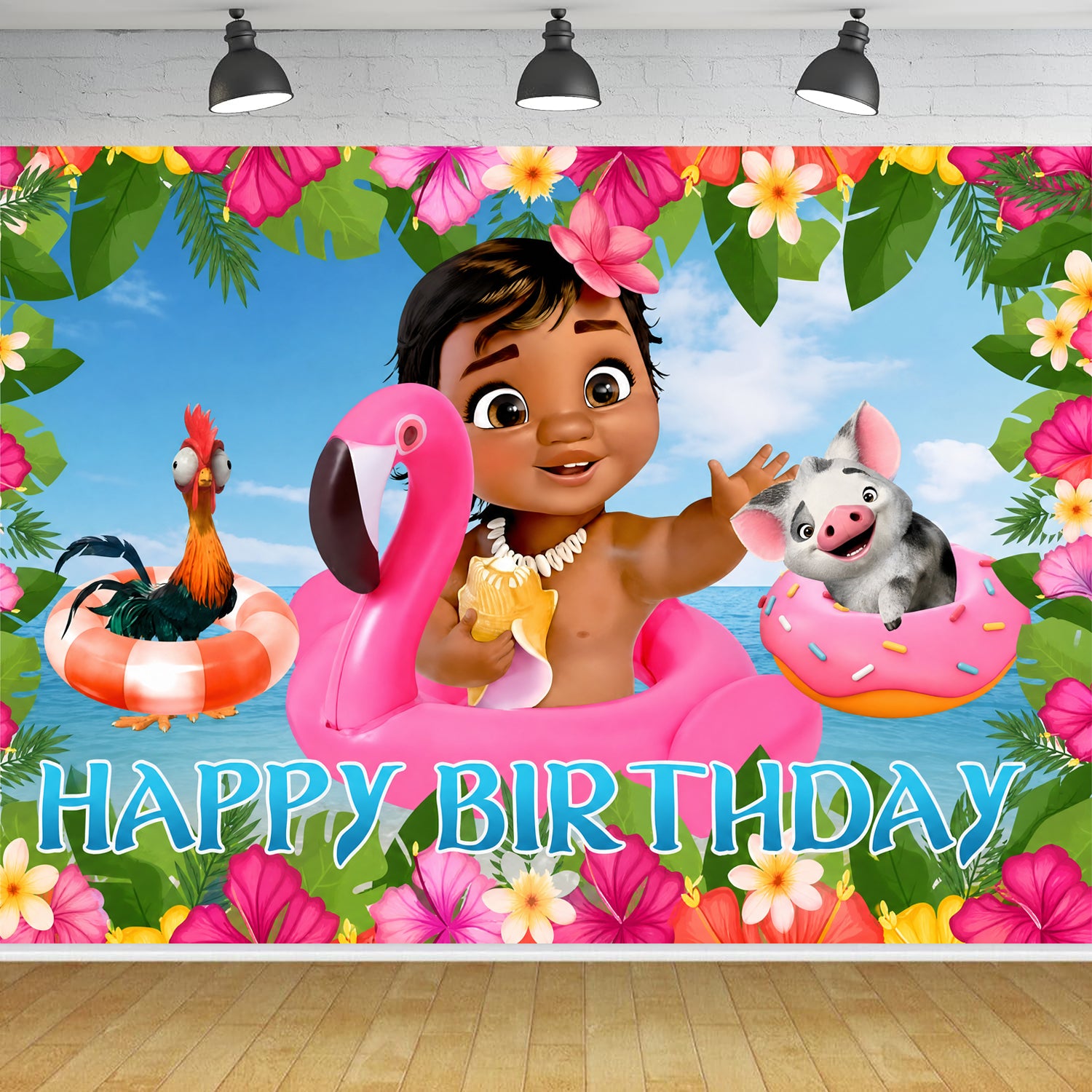 Custom Kids Photography Backdrops Street Backdrop Banner Decoration