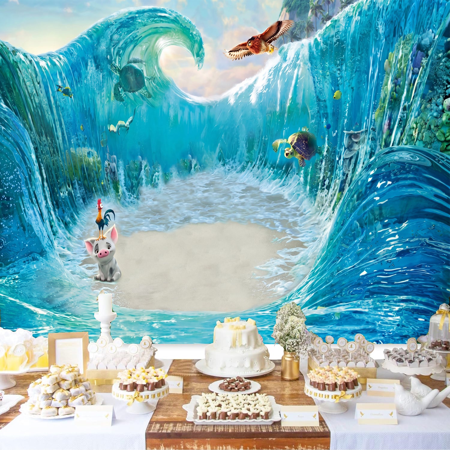 Photography Backdrops Party Photography For Backdrop Ocean Digital Printed Photo Backgrounds