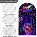 Custom Kpop and Winnie the Pooh Photo Backdrop Cover Arch Different Double Sides Elastic Covers