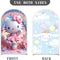 Customize Girls Party Photo Background Cover Arch Chiara Theme Background Different Double Side Elastic Covers