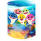 Baby Shark Round Backdrop Ocean Underwater Kids Birthday Party Circle Background Cylinder Plinth Covers