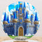 Customize Castle Photo Backdrop Cover Round Backdrop Birthday Party Circle Background Covers
