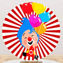 Customize Size Party Round Backdrop Cover Circle Background 3pcs Cylinder Plinth Covers